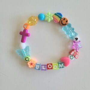Bloom Beaded Bracelet Y2k 90s Hopcore